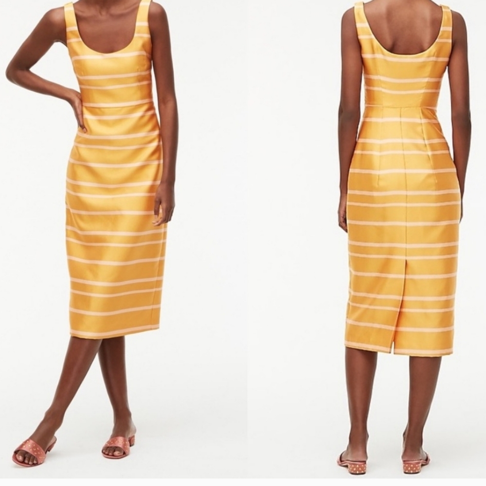 J. Crew | Scoopneck Midi Dress 
